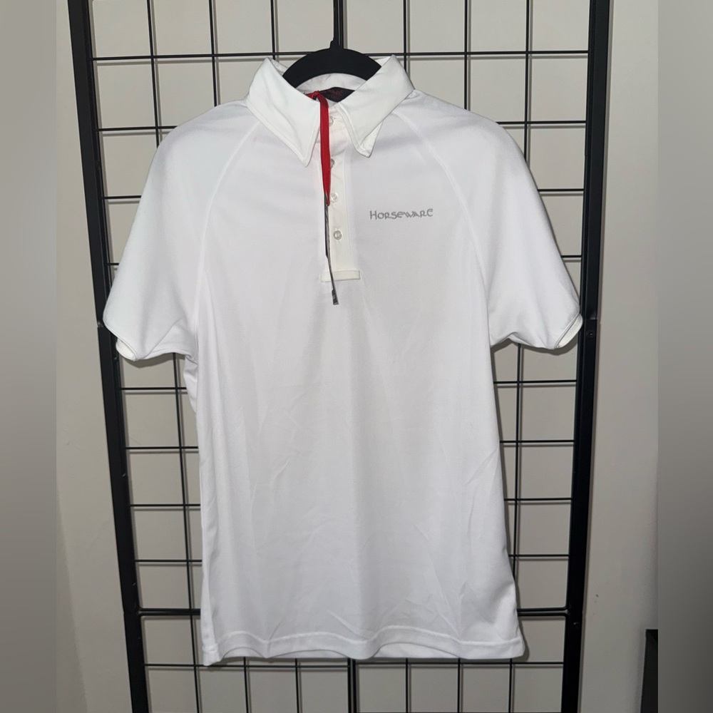 Horseware Men's Classic White Polo Shirt